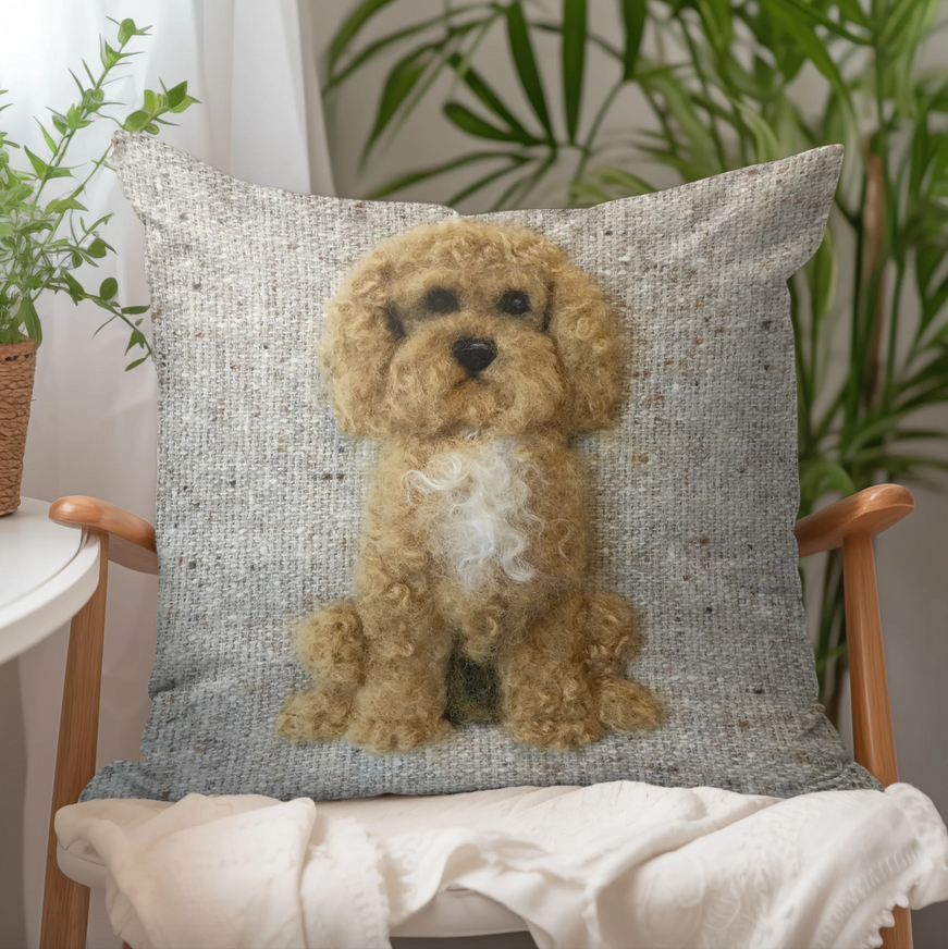 Cockapoo Cushion