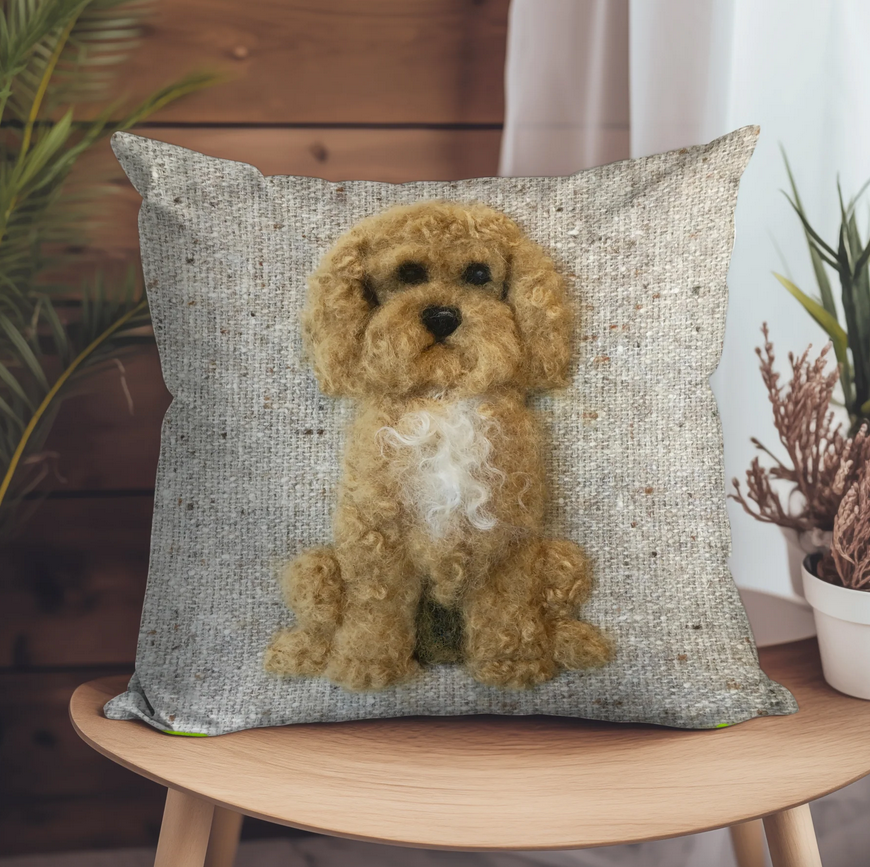 Cockapoo Cushion