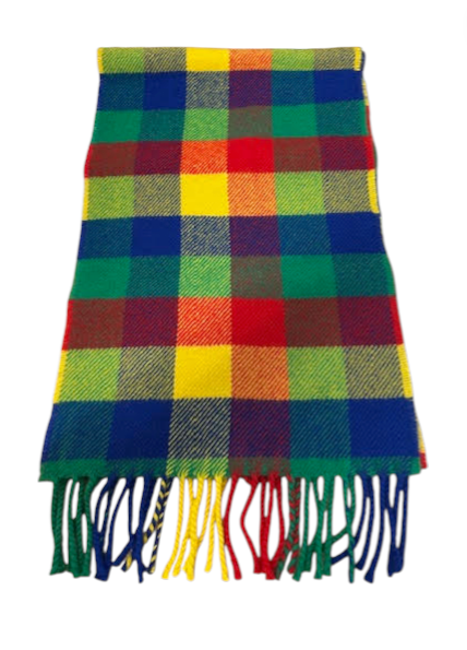 Multi Colour Tartan Ashton Scarf