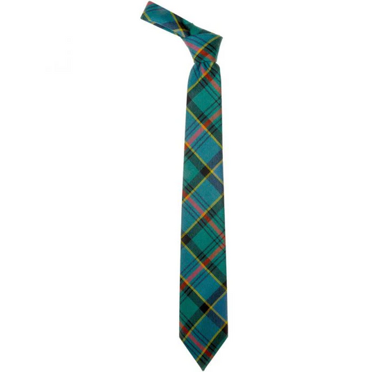 100% Wool Traditional Tartan Neck Tie - Ogilvie Hunting Ancient