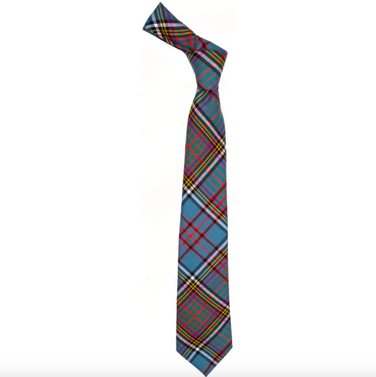 100% Wool Traditional Tartan Neck Tie - Stewart Hunting Modern