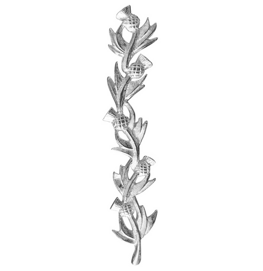 Cascading Thistle Antique Kilt Pin