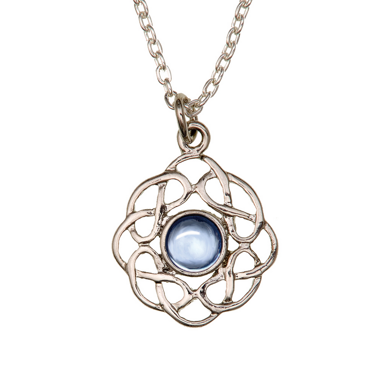 December Turquoise Birthstone Necklace