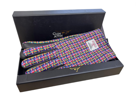 Large Jazzy Multicolour Gloves - Gift Boxed