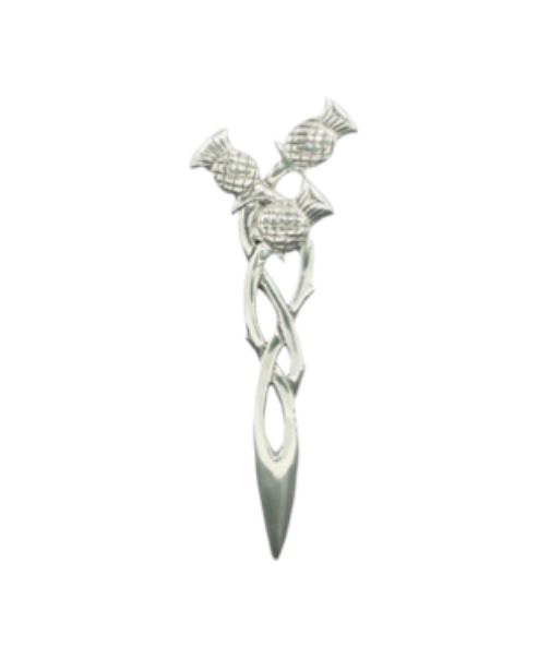 Thistle Trio Kilt Pin
