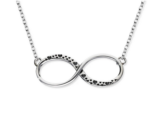 Ortak Infinity of Love Sterling Silver Necklet