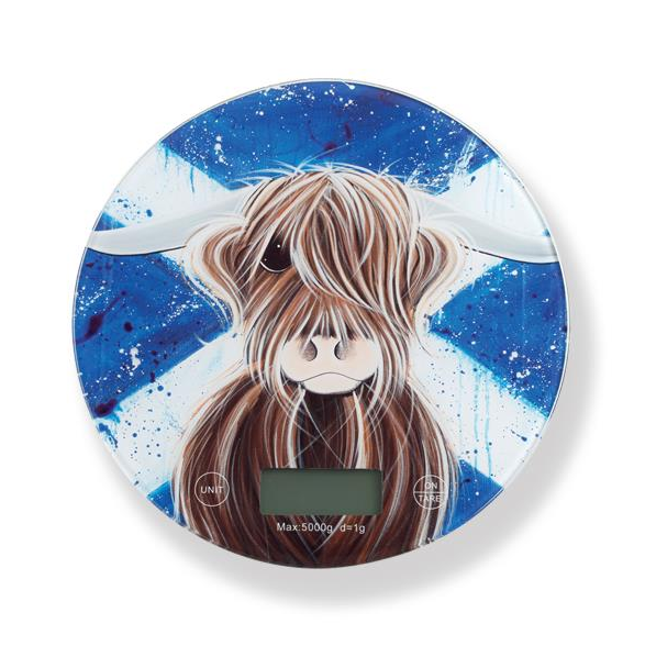 Highland Cow 'Highlander' Kitchen Scales
