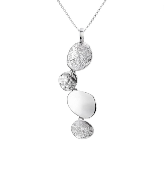 Stepping Stone Sterling Silver Pendant