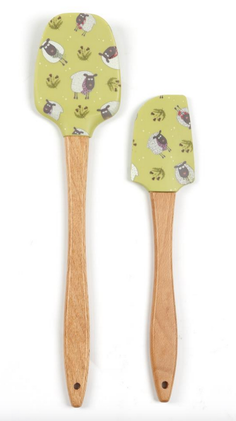 Wool-Iam Sheep Set Of 2 Spatulas