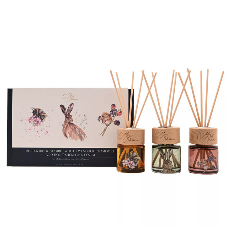 Set Of 3 Mini Diffusers - The Field