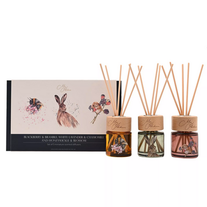 Set Of 3 Mini Diffusers - The Field