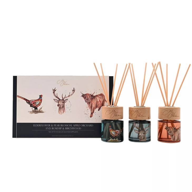 Set Of 3 Mini Diffusers - The Highlands