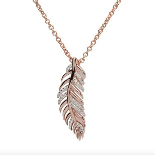 Rose Gold Plated Father Necklace