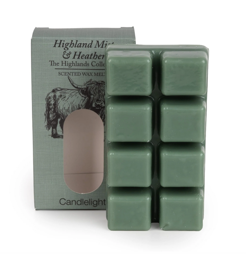 Set Of 8 Wax Melts - Heather & Highland Mist