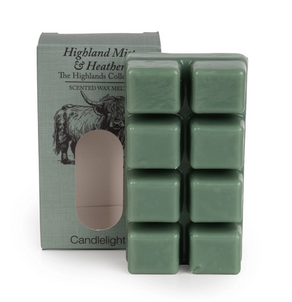 Set Of 8 Wax Melts - Heather & Highland Mist