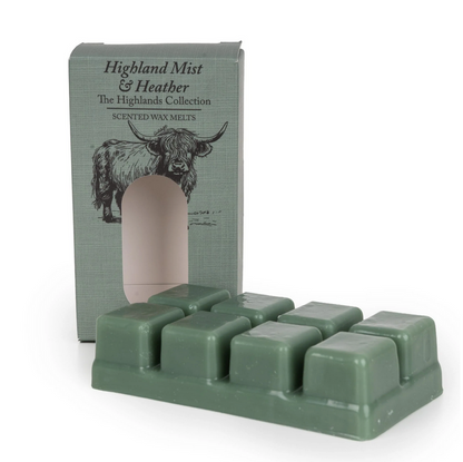 Set Of 8 Wax Melts - Heather & Highland Mist