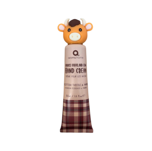 Harris Highland Cow Scottish Thistle & Amber Hand Cream