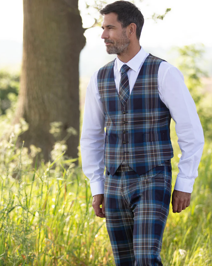 Mens Holyrood Tartan Trousers