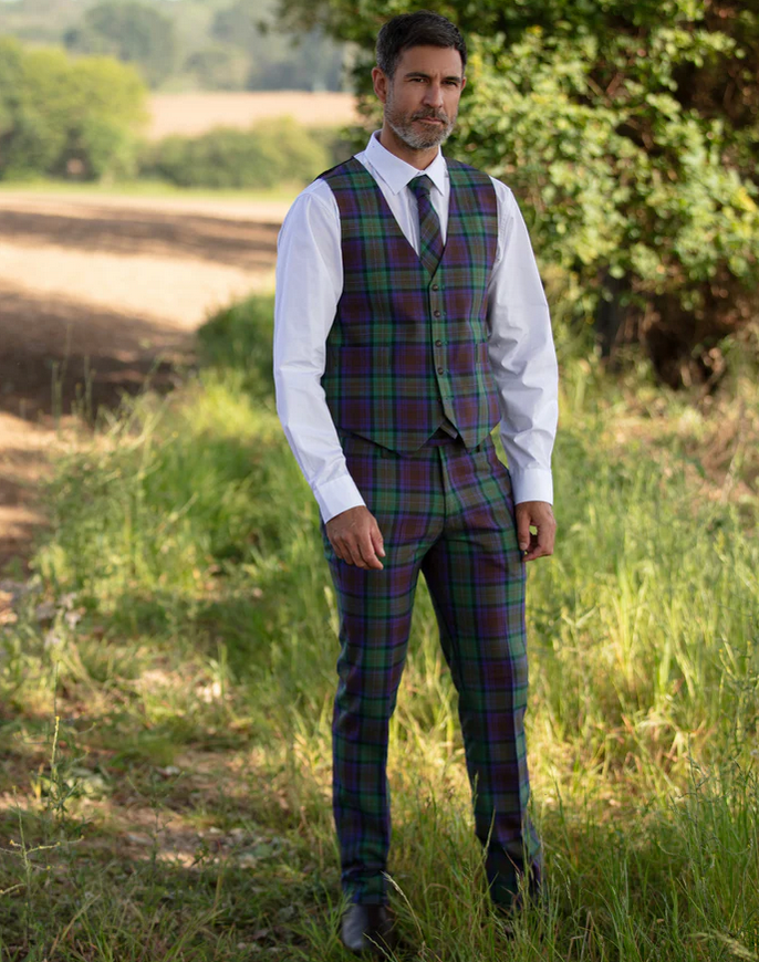 Mens Isle Of Skye Tartan Trousers