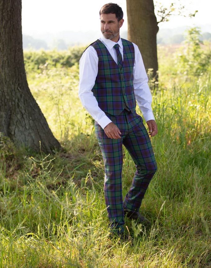Mens Isle Of Skye Tartan Trousers