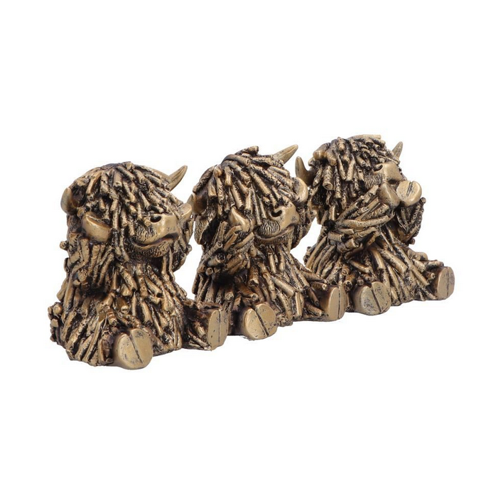 Three Wise Cows - Gold