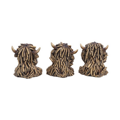 Three Wise Cows - Gold