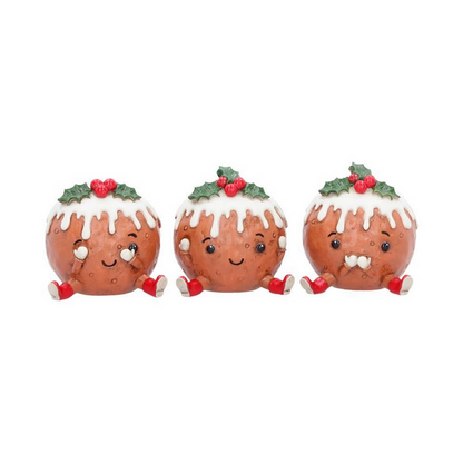 Three Wise Christmas Puddings