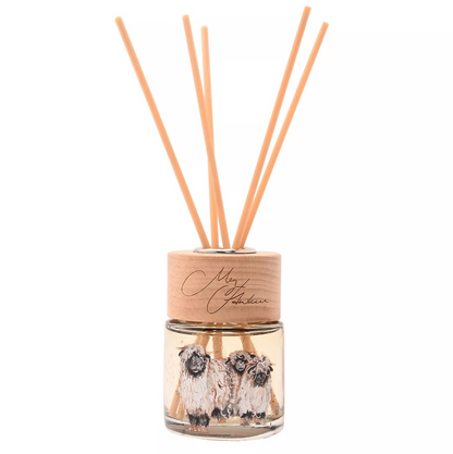 Sheep Candle & Diffuser Gift Set - Cashmere & Wool