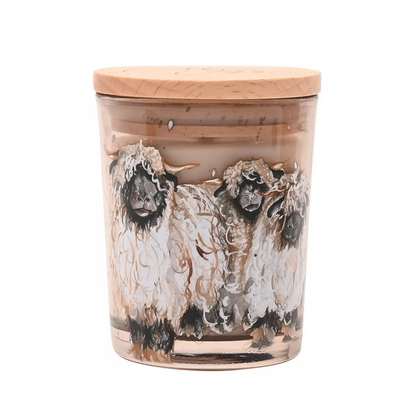 Sheep Candle & Diffuser Gift Set - Cashmere & Wool