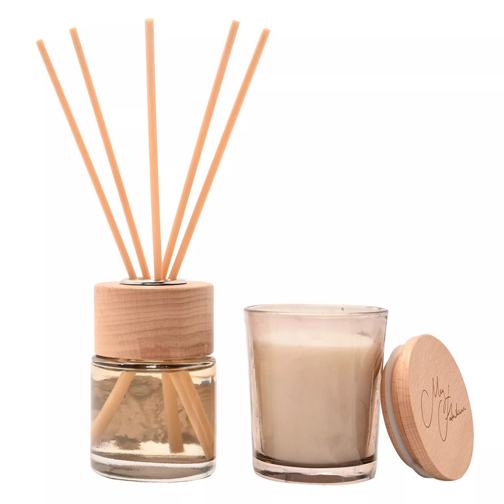 Sheep Candle & Diffuser Gift Set - Cashmere & Wool