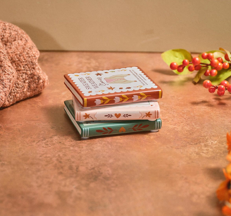 Cosy Chapter Book Coaster - 3 Styles Available
