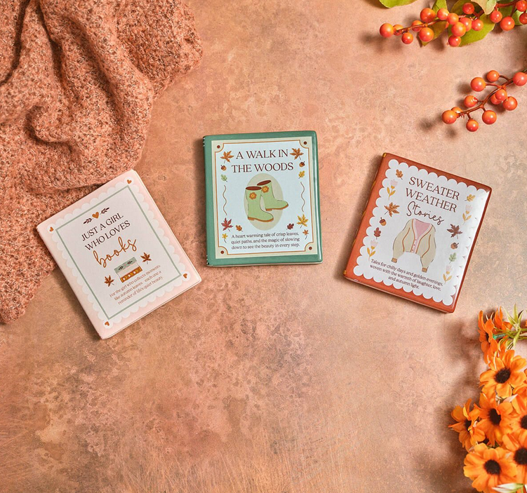 Cosy Chapter Book Coaster - 3 Styles Available