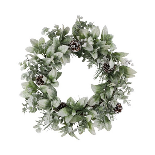 White Berries Wreath - 60cm