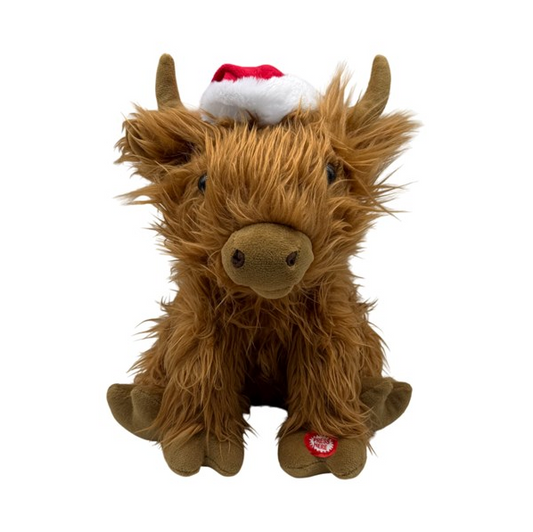 Let It Snow Highland Cow