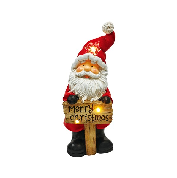 LED Santa Claus Merry Christmas Welcome Sign