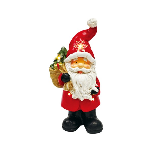 LED Santa Claus Statue