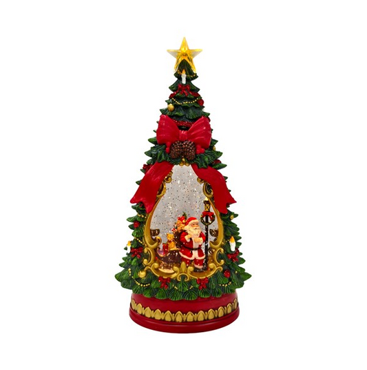 Large Santa Christmas Tree Spinner 34cm
