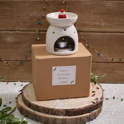 Christmas Tiny World Santa Wax Melt Burner