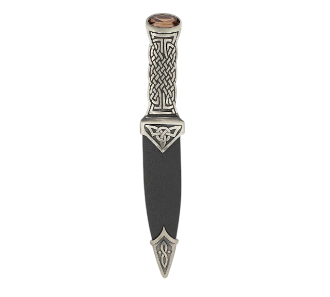 Matte Boisdale Celtic Knot Sgian Dubh