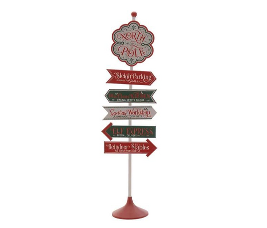 North Pole Sign