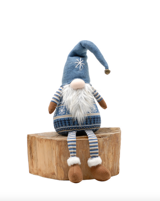 71cm Dangly Leg Fabric Blue Nordic Gonk