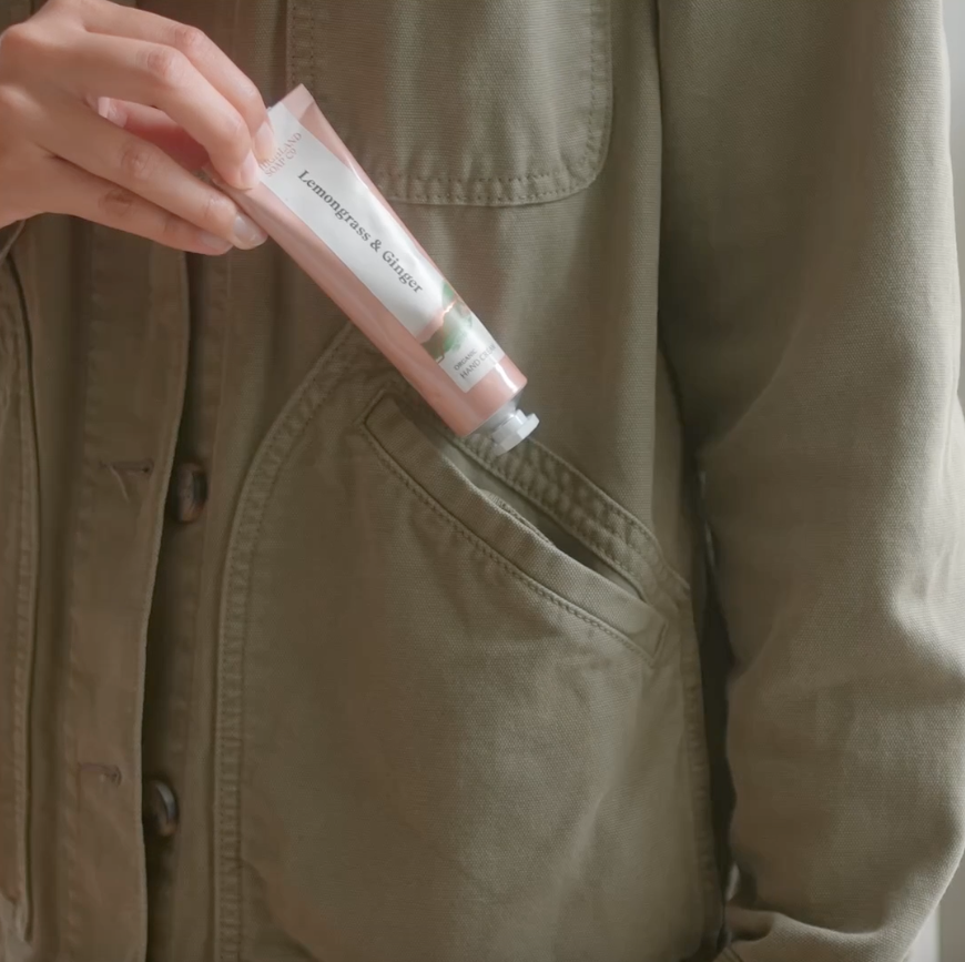 Lemongrass & Ginger Organic Hand Cream