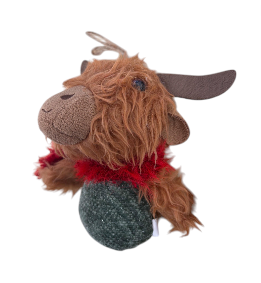 Green Cow Christmas Hanger