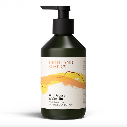 Highland Soap - Wild Gorse & Vanilla Lotion
