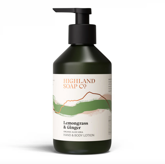 Highland Soap - Lemongrass & Ginger Hand & Body Lotion