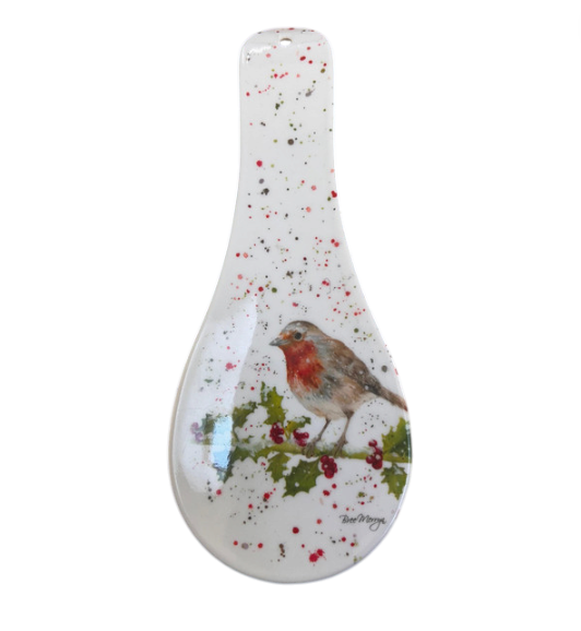 Christmas Robin Spoon Rest