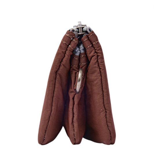 Roka Carnaby Small Purse In Puffy Chocolate