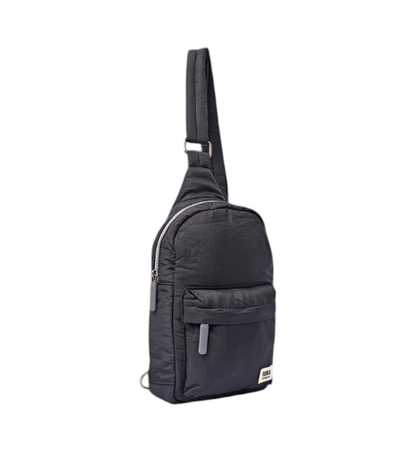 Roka Puffy Black Willesden Sling Bag