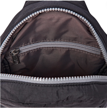 Roka Puffy Black Willesden Sling Bag