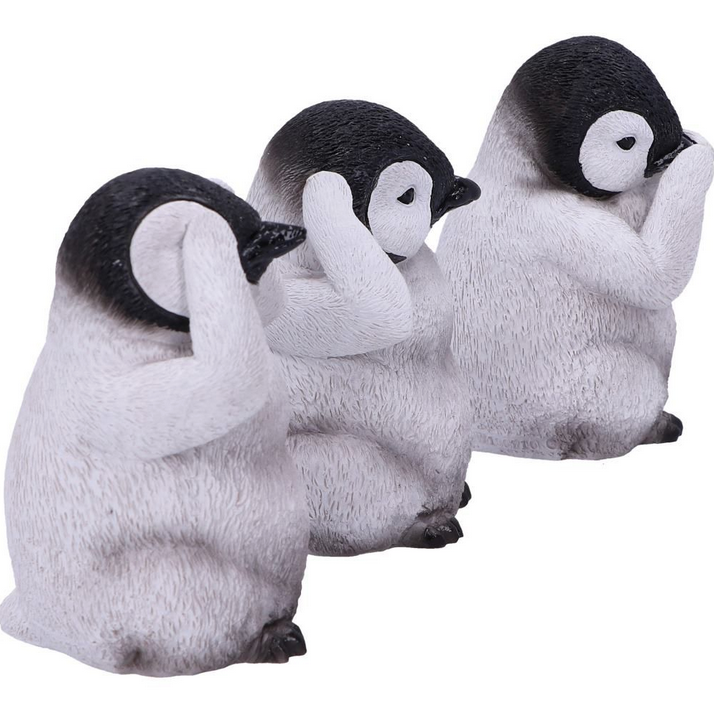 Three Wise Penguins